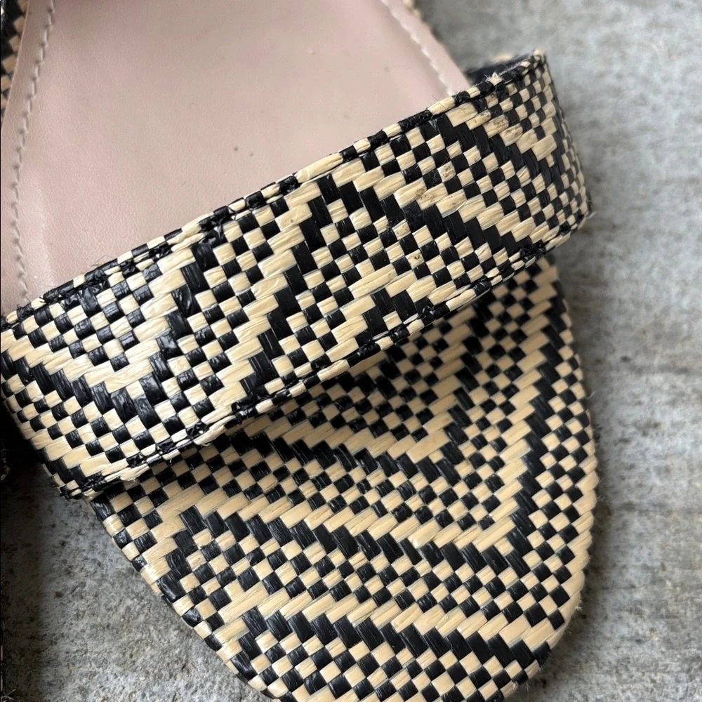 Kelly & Katie Frannie woven block heel sandals